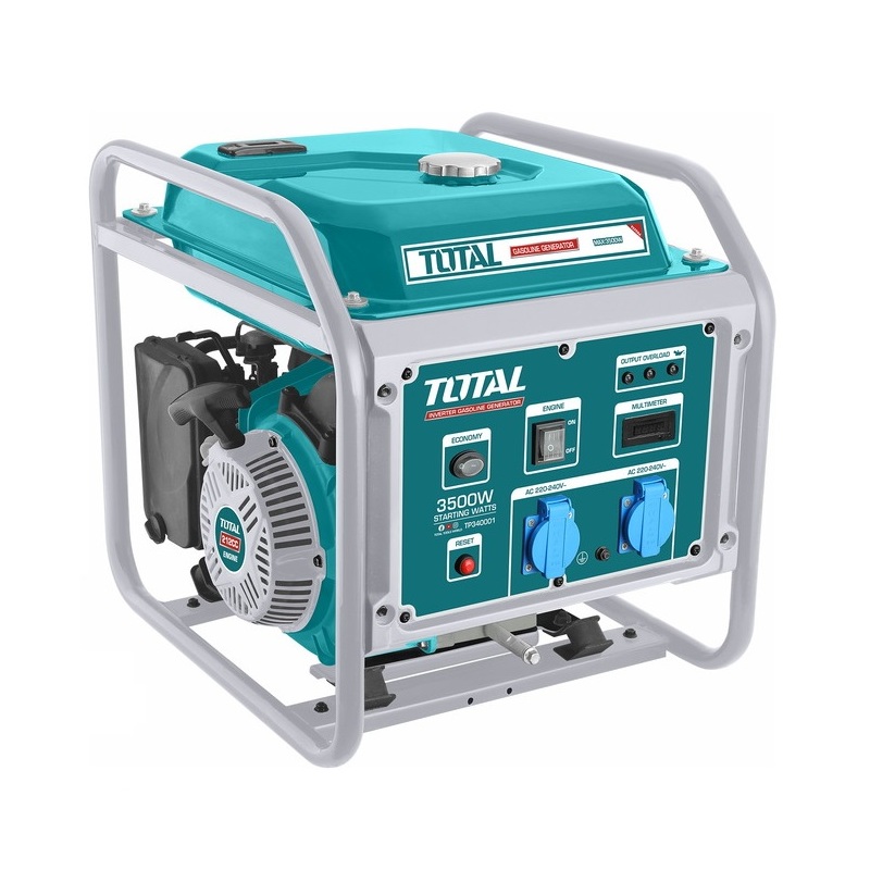 Інверторний бензиновий електрогенератор Total TP340001, 1 фаза (220-240В) 3,2 кВт